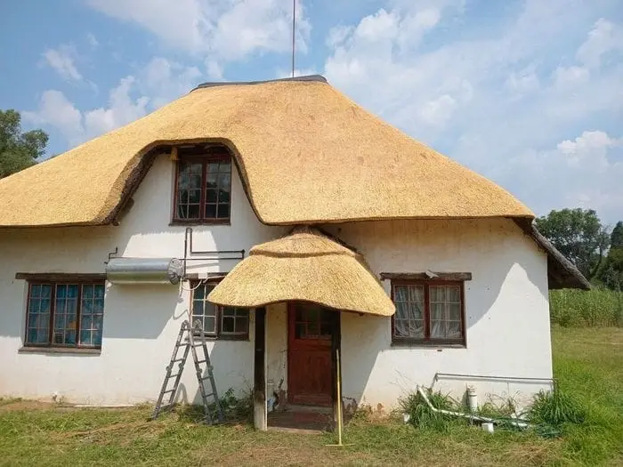 Cottage Rethatching — thatch roofing project by Thatch Roof Solutions